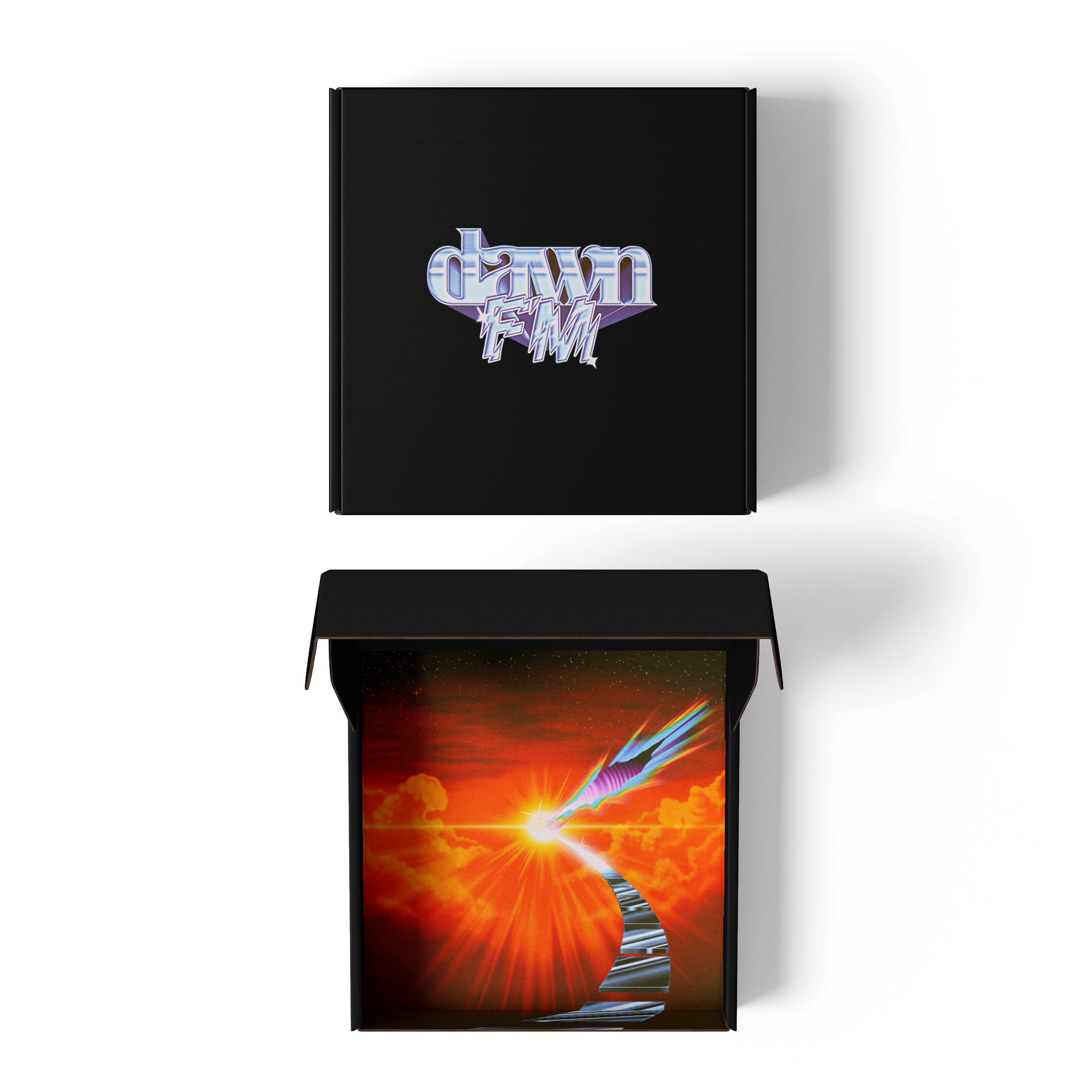 The Weeknd - Dawn Fm Accept Your Fate Tee Box Set